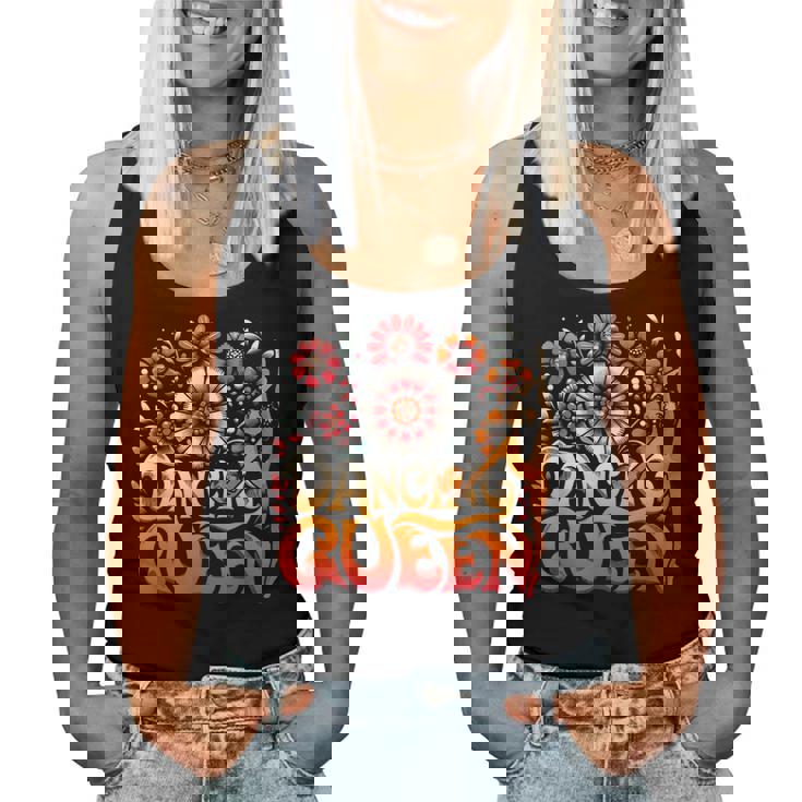 Dancing A Queen ダンシングヴィンテージ 70年代 80年代 ダンスパーティー用 レディースタンクトップ