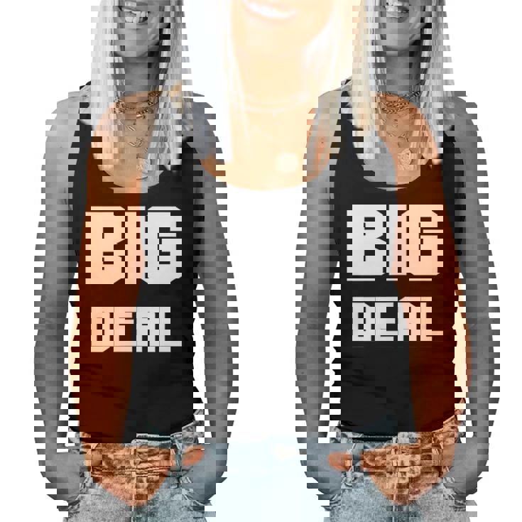 Drôle Ego Renfort Big Deal Hommes S Cadeau Débardeur pour femme