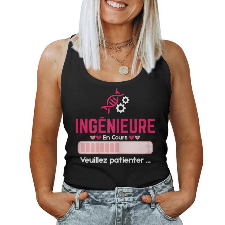 Future Ingénieure Étudiante Fille En Cours Cadeau Ingenieur Débardeur pour femme