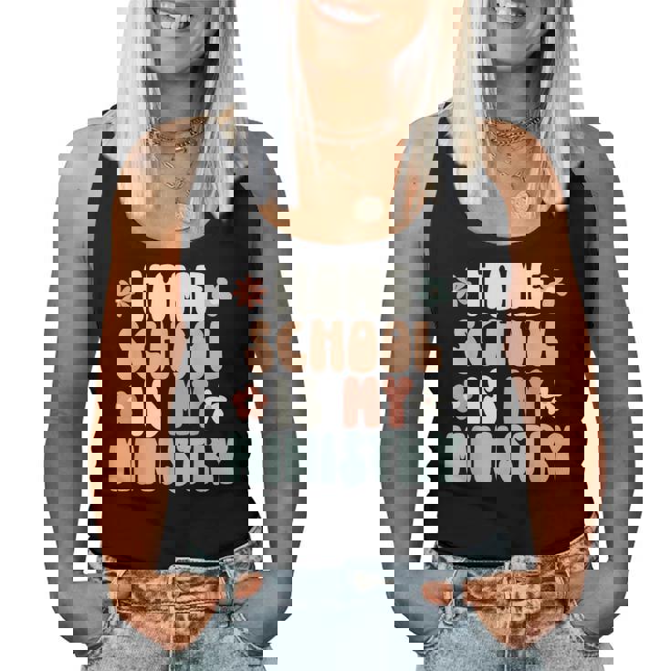 Home School Is My Ministry Homeschool Mom Christian Faith Women Tank Top