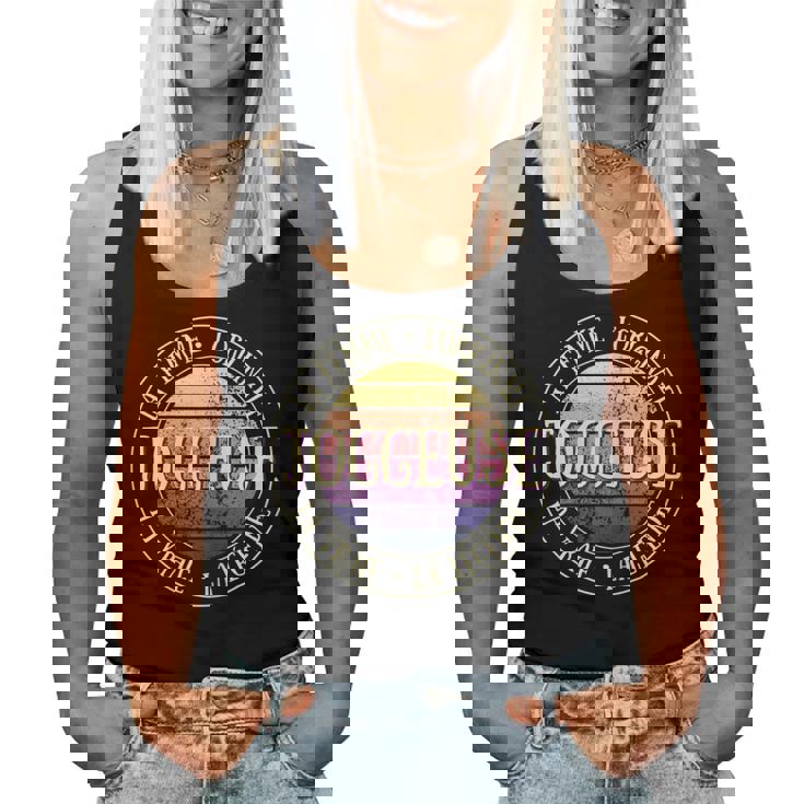 Joggeuse Originale Légende Humour Running Idée Cadeau Débardeur pour femme