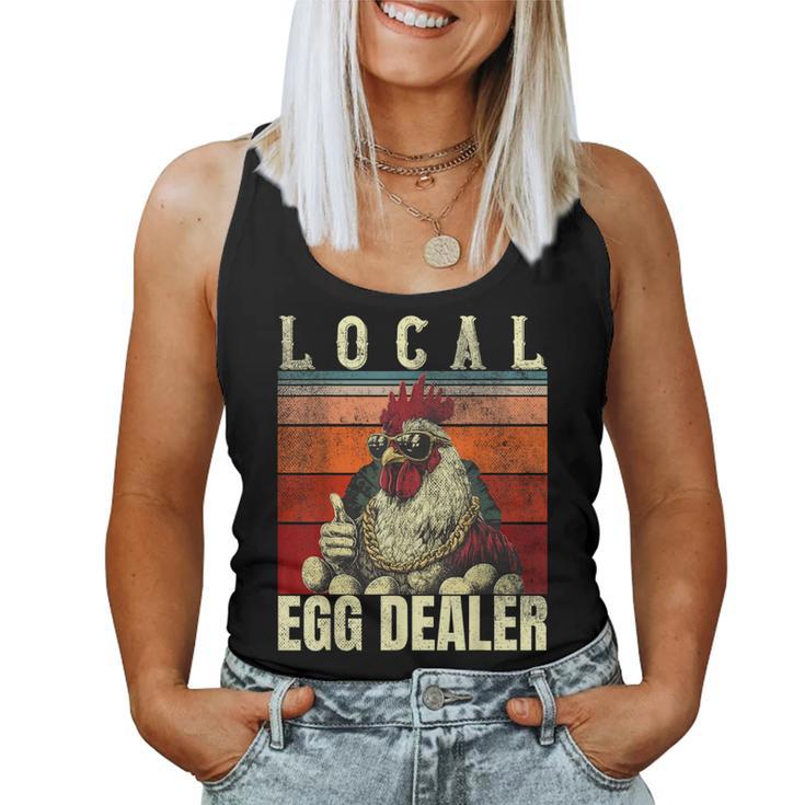 Local Egg Dealer Farm Chicken Farmer Women Tank Top