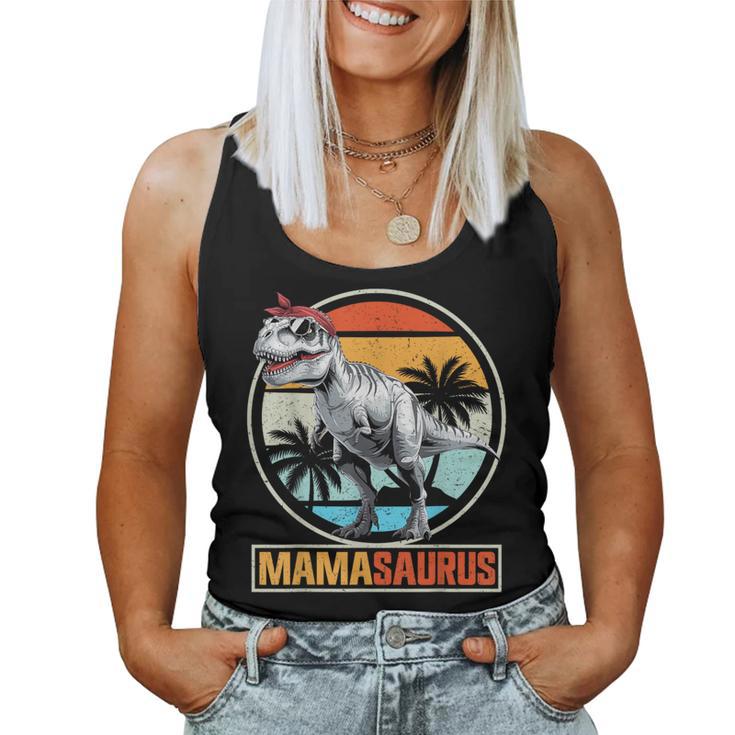 Mamasaurus T-Rex Dinosaurio Día De La Madre Mamá Madre Dino Camiseta sin mangas para mujer