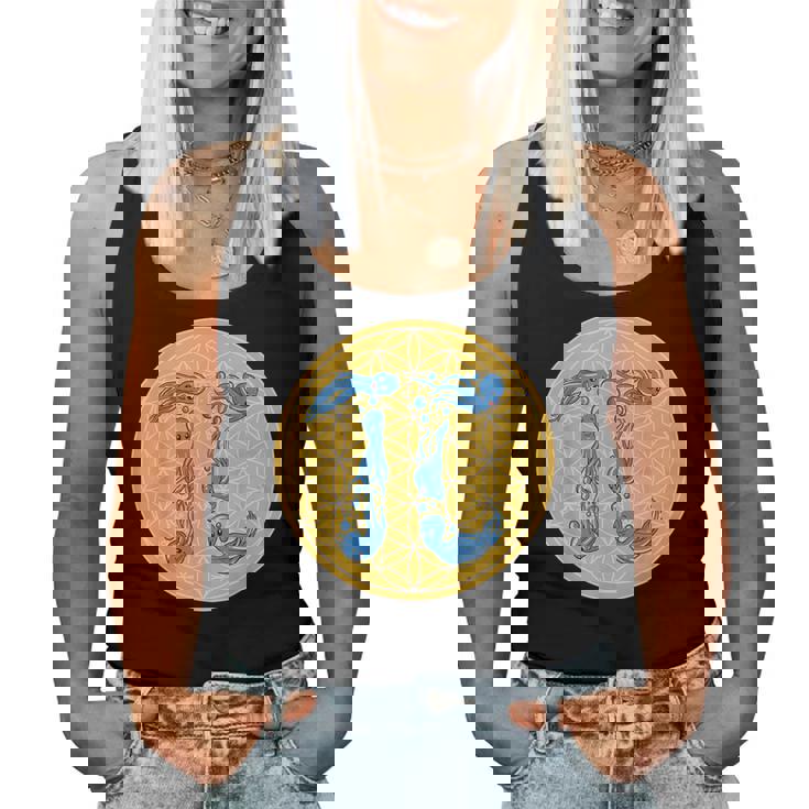 Math Teacher Pi Geometry Fleur Deie Pieuvre Débardeur pour femme