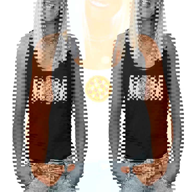 Mom Birthday Pizza 1St Birthday Pizza Family Matching Party Women Tank Top