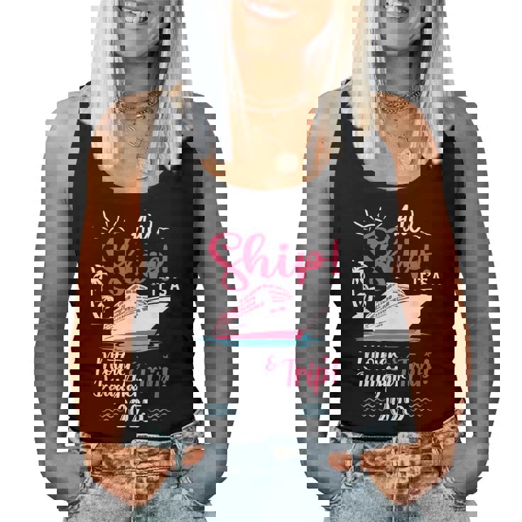 Mother Daughter 2025 Vacation Trip Matching Cruise Ship Women Tank Top