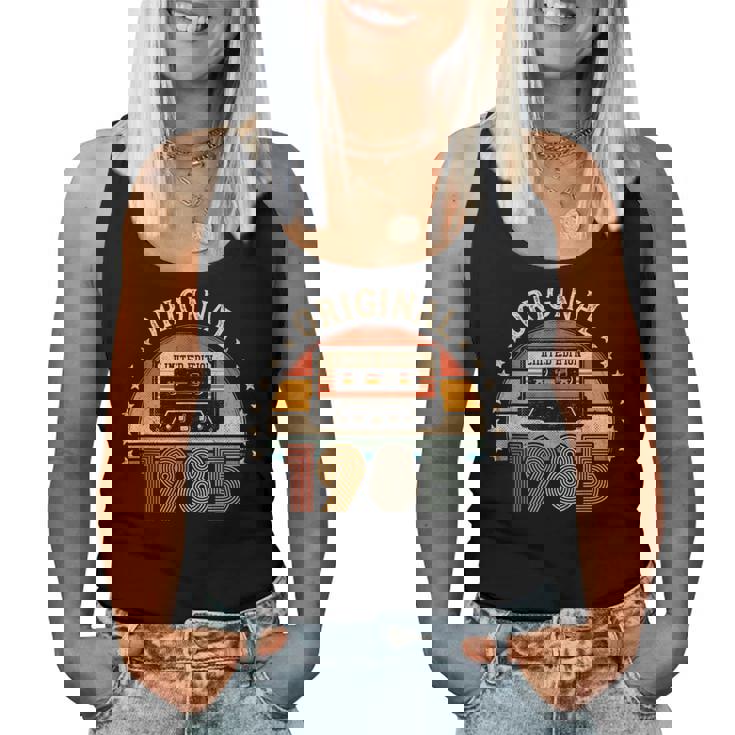 Regalo Original Hombre 40 Años Cumpleañosintage 1985 Camiseta sin mangas para mujer