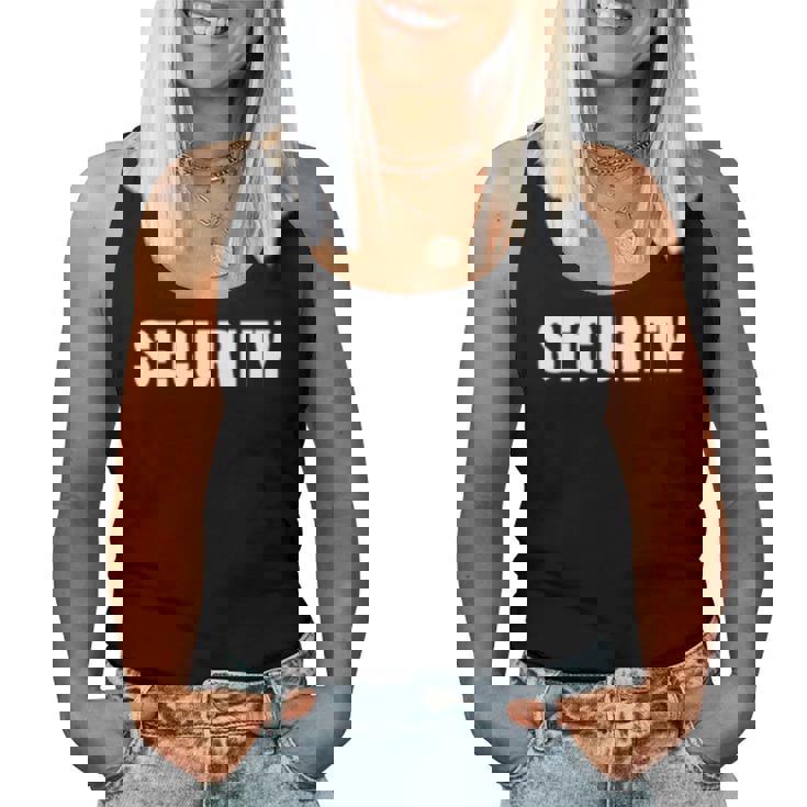 イベントのセキュリティ安全ガードの服装男性女性ecurity 長袖tシャツ レディースタンクトップ