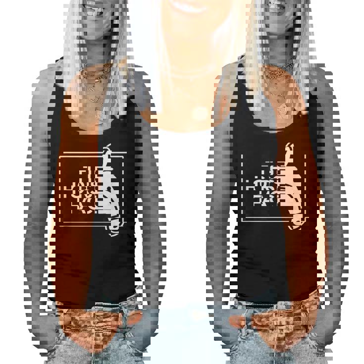 ザ・ホース・フェイス The Horse Face 午年 馬【十二支 干支】2026年 ブランド パロディ レディースタンクトップ