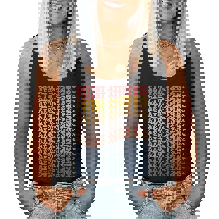 特許弁理士 Groovy レトロ 長袖tシャツ レディースタンクトップ