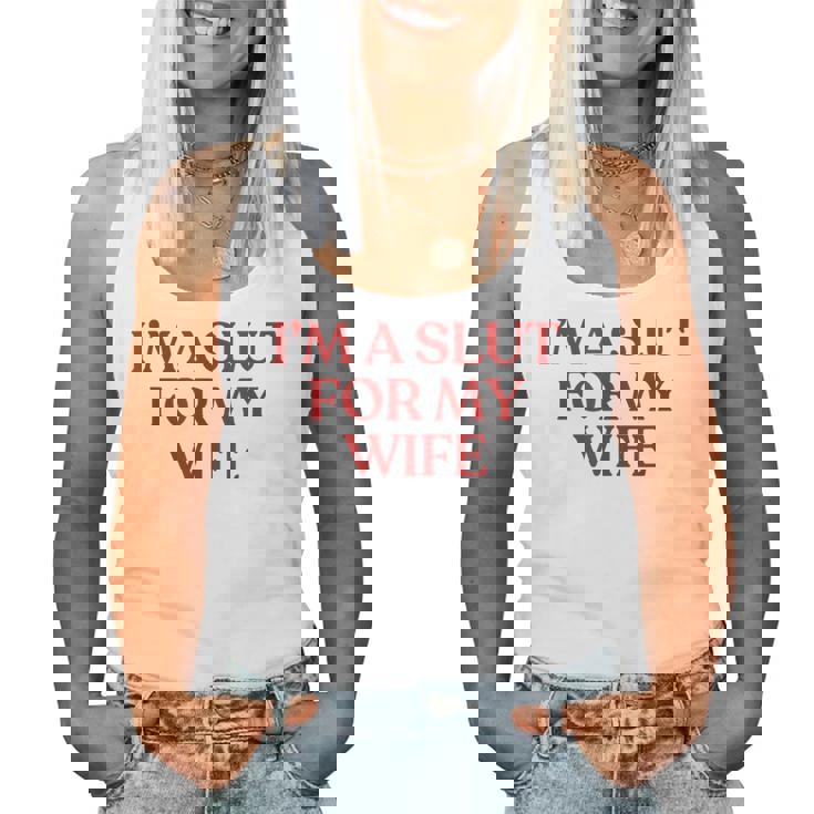 I'm Alut For My Wife Y2k Aesthetic Trendy レディースタンクトップ