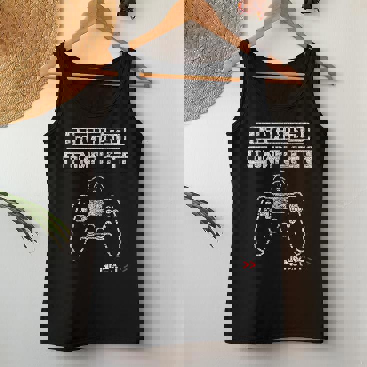 50歳の誕生日プレゼント Level 50 Complete 贈り物 父 母 男性用、女性用 レディースタンクトップ 面白い贈り物