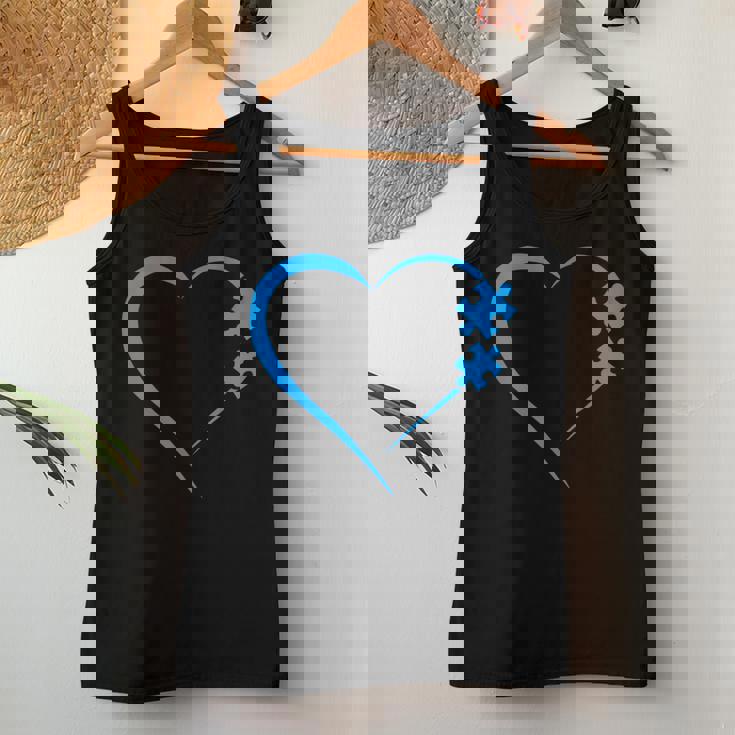 Autism Autism Awareness Autism Mom Love レディースタンクトップ 面白い贈り物