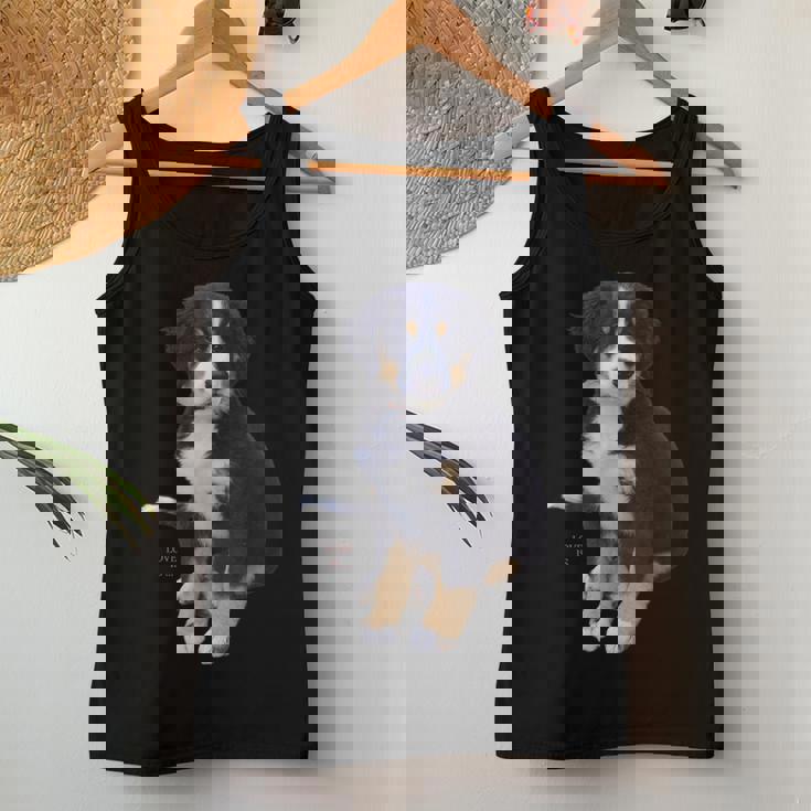 Camicia Bernese Mountain Dog Bernen Mom Dad Dog Pet Love Canotta da donna Regalos divertidos