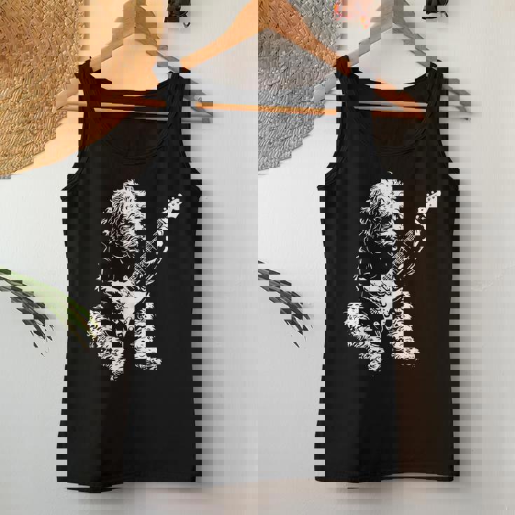 Chitarra Per Cani Lagotto Romagnolo Dad Mom Canotta da donna Regalos divertidos