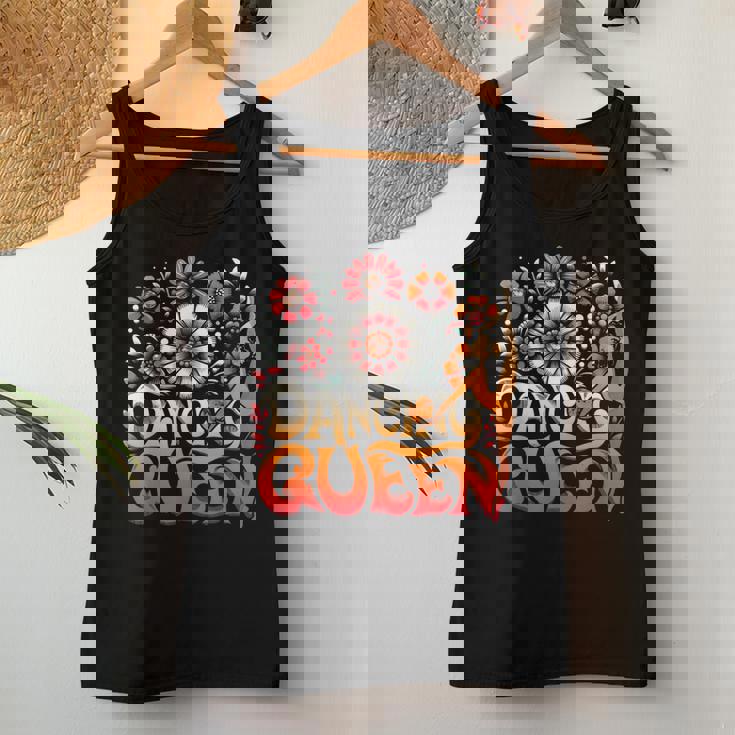 Dancing A Queen ダンシングヴィンテージ 70年代 80年代 ダンスパーティー用 レディースタンクトップ 面白い贈り物