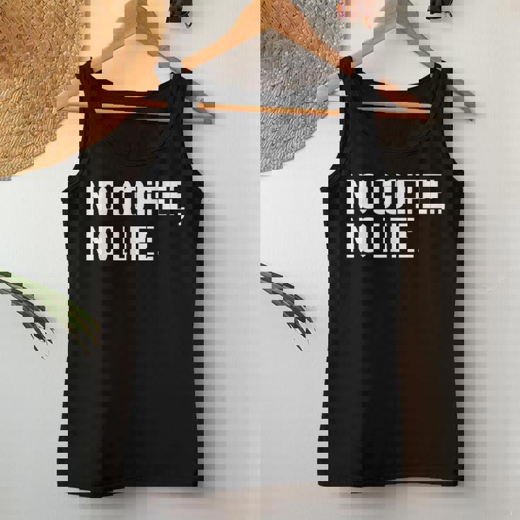 Emergency No Coffee No Life Missing Java 警告サイン レディースタンクトップ 面白い贈り物