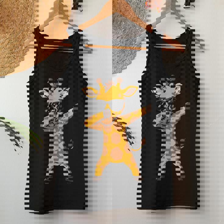 Giraffe Boys Animal Print Giraffe Print レディースタンクトップ 面白い贈り物