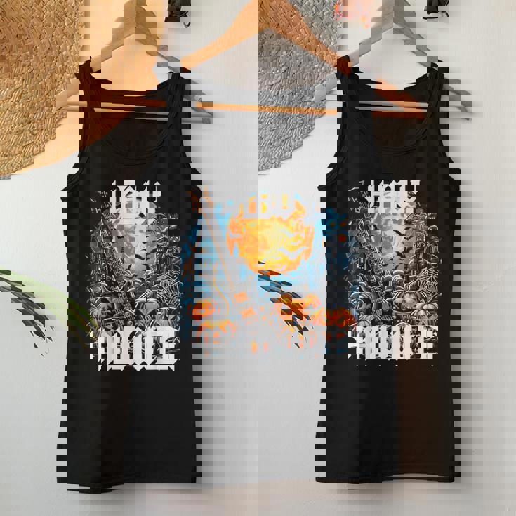 Herr Dame Kind Girl ロックンロール スプラッチ ヘビーメタル ハロウィン レディースタンクトップ 面白い贈り物