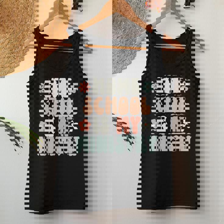 Home School Is My Ministry Homeschool Mom Christian Faith Women Tank Top Unique Gifts