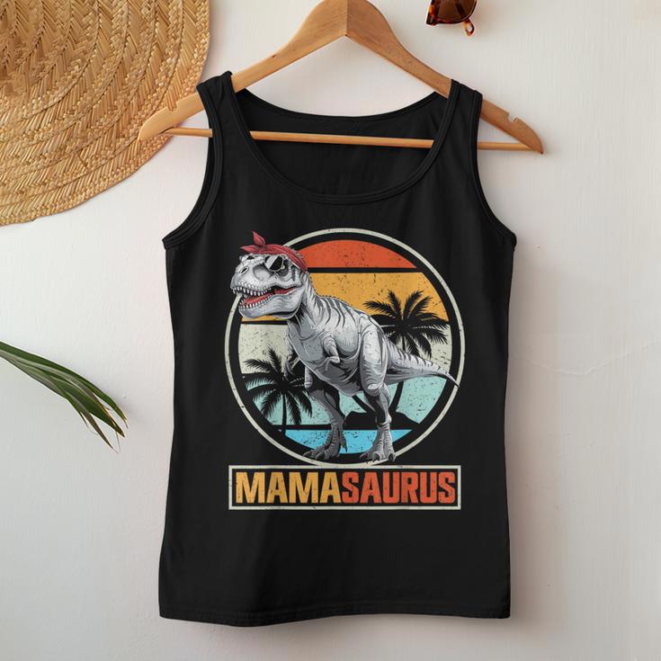 Mamasaurus T-Rex Dinosaurio Día De La Madre Mamá Madre Dino Camiseta sin mangas para mujer Regalos divertidos
