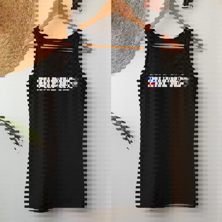 Philippines Flag Heart Pride Philippines Kid レディースタンクトップ 面白い贈り物