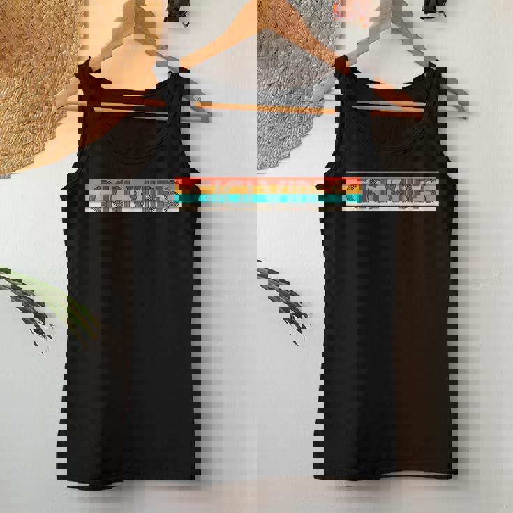 Retro Gigiibes 面白くてかわいいギフト レディースタンクトップ 面白い贈り物