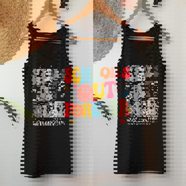 Retro School's Out Forever Retirement 2026 Retired Teacher Women Tank Top Unique Gifts