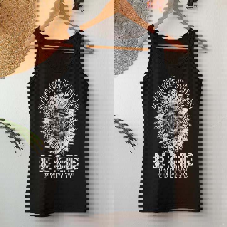 Unity Day Sunflower Motivational End Bullying Orange Day Women Tank Top Personalized Gifts