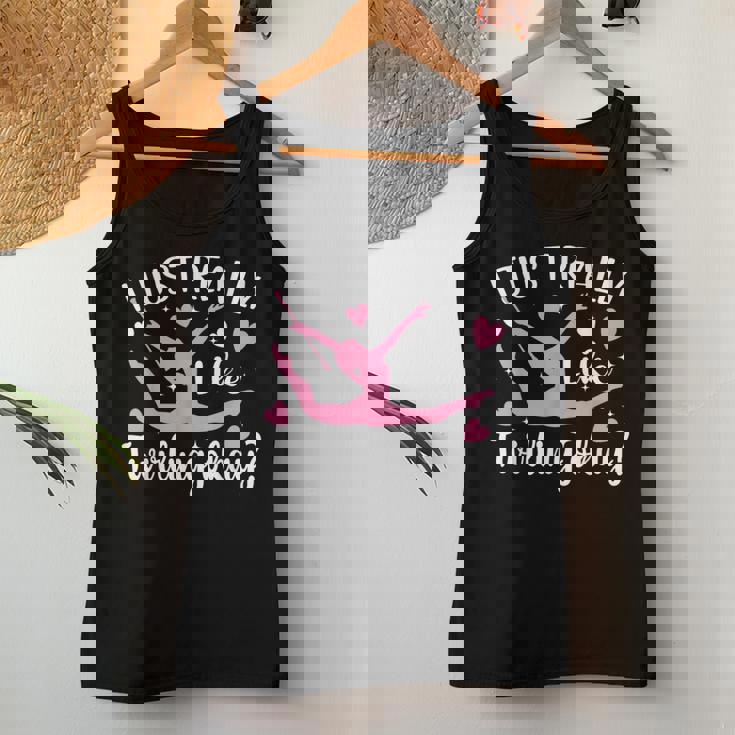 かわいい女の子向けトワラー バトントワリング レディースタンクトップ 面白い贈り物