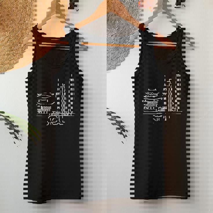 ソウルシティ韓国お土産ギフト 男性 女性 レディースタンクトップ 面白い贈り物