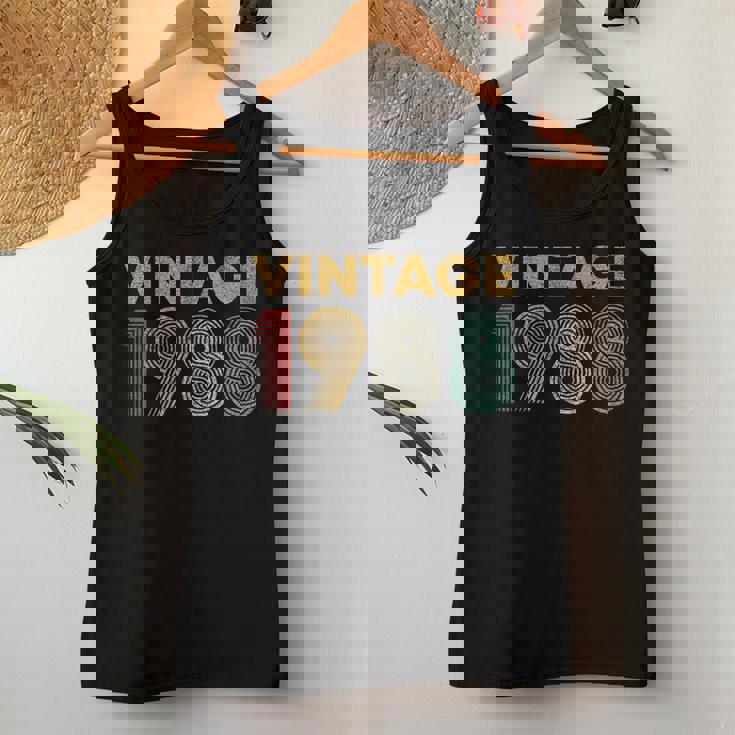 ヴィンテージ 1988 38歳の誕生日プレゼント 男性 女性 38歳 レディースタンクトップ 面白い贈り物