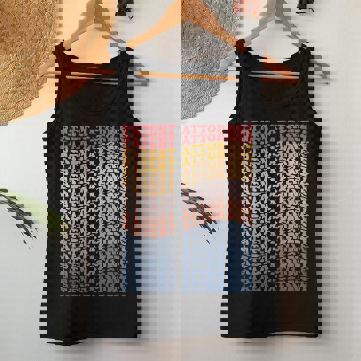 特許弁理士 Groovy レトロ 長袖tシャツ レディースタンクトップ 面白い贈り物