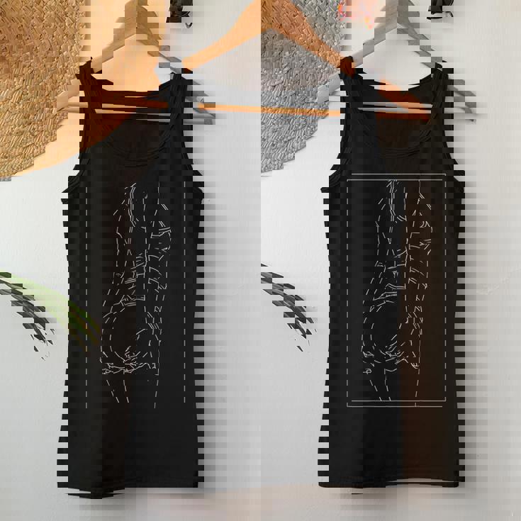 素敵なお尻、お尻、お尻、ビキニ姿のセクシーな女の子 レディースタンクトップ 面白い贈り物