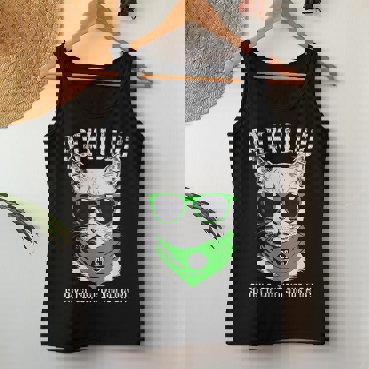 緑寿祝い ねこ サングラス 父 男性 女性 母 猫好き 緑寿 お祝い 66歳 おもしろ おもろい かっこいい レディースタンクトップ 面白い贈り物