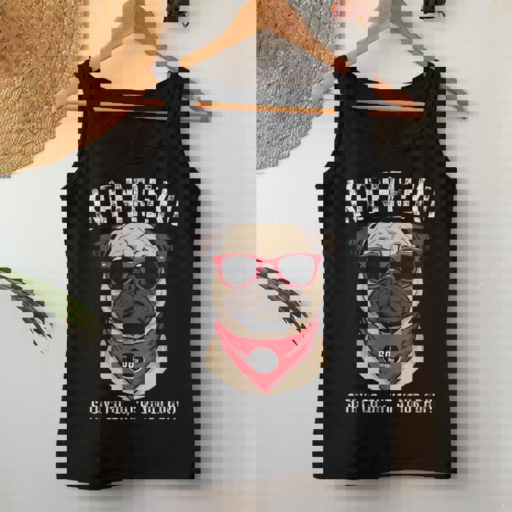 還暦祝い 犬 パグ サングラス 父 男性 女性 母 犬好き 還暦 お祝い 60歳 おもしろ おもろい レディースタンクトップ 面白い贈り物