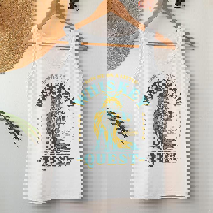 Join Me On A Whiskey Quest Cute Fox メンズ バーボンシャツ ギフト レディースタンクトップ 面白い贈り物