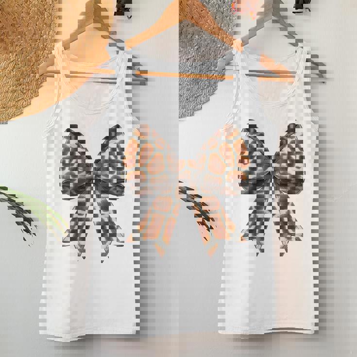 コケット リボン キリン プリント 女の子 ママ 母の日 レディースタンクトップ 面白い贈り物