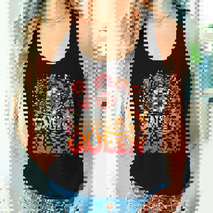 Dancing A Queen ダンシングヴィンテージ 70年代 80年代 ダンスパーティー用 レディースタンクトップ 彼女への贈り物