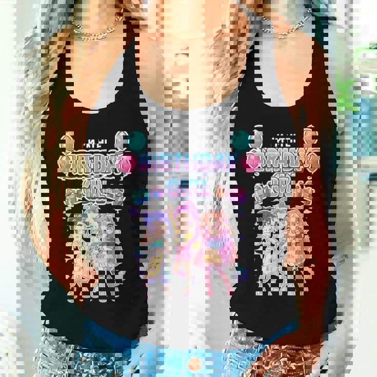 I'm The Birthday Girl キュート ちびkpop おもしろい キッズ 韓国 ポップ レディースタンクトップ 彼女への贈り物