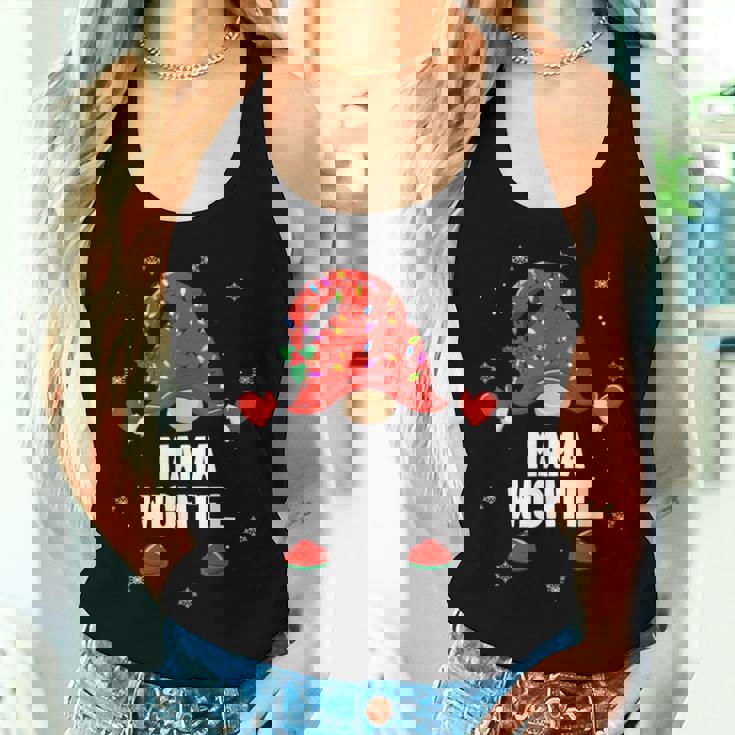 Weihnachten Mama Wichtel Gnom Weihnachtswichtel Tank Top Frauen Geschenke für Sie