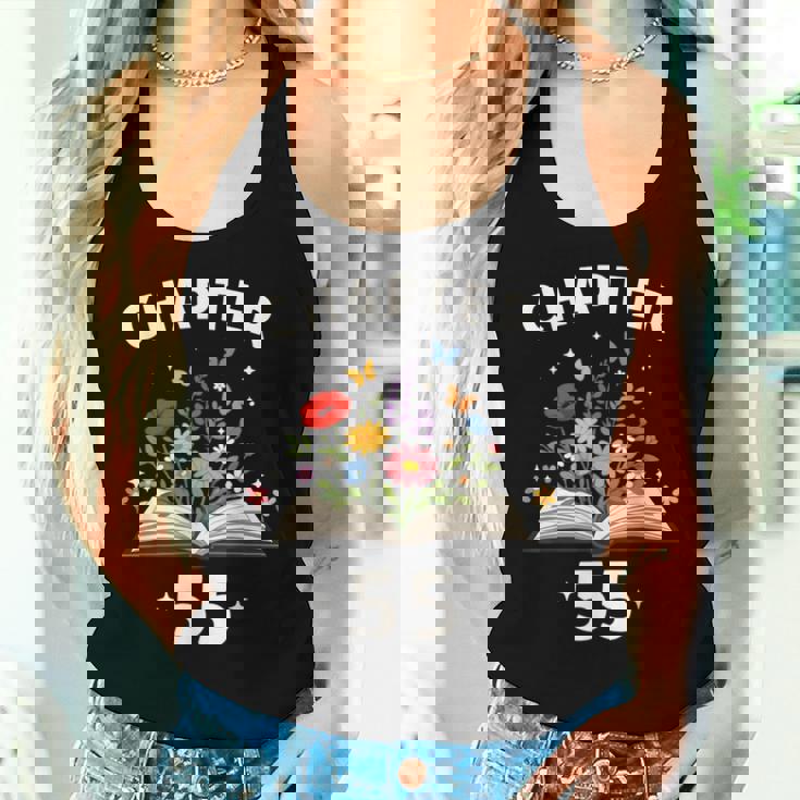 第55章 55歳 誕生日 お祝い 花本 レディースタンクトップ 彼女への贈り物