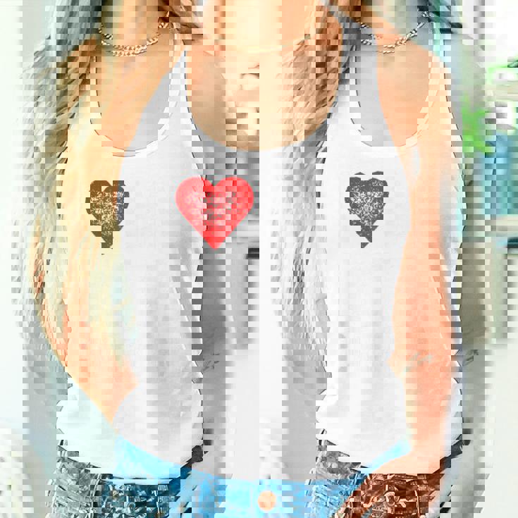 I Love My Latina Girlfriend レディースタンクトップ 彼女への贈り物