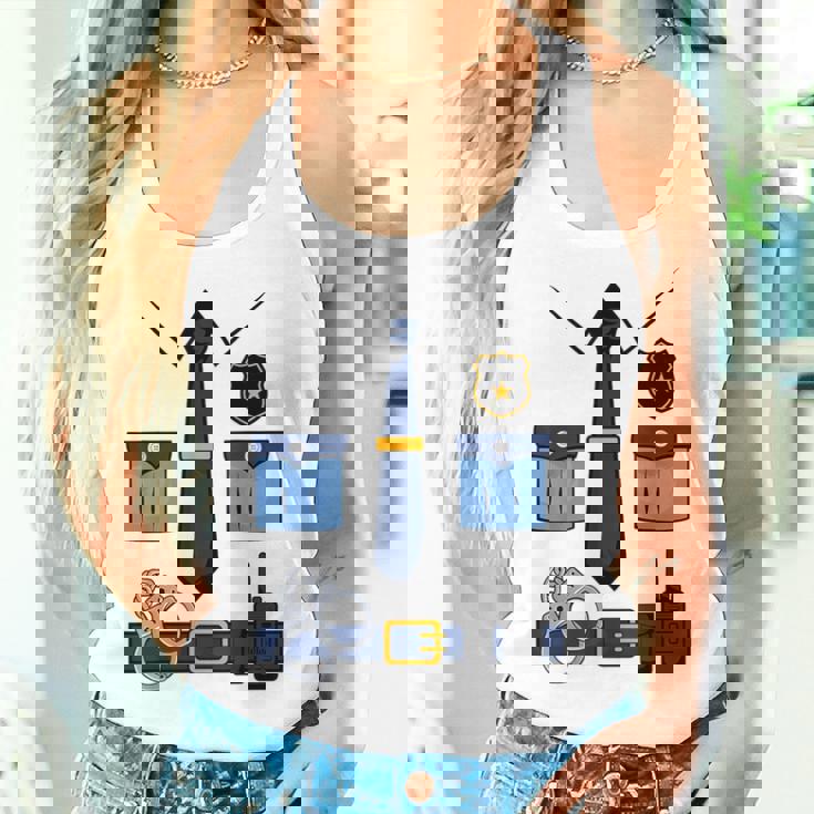 子供の男性の女性の警察官の衣装 レディースタンクトップ 彼女への贈り物