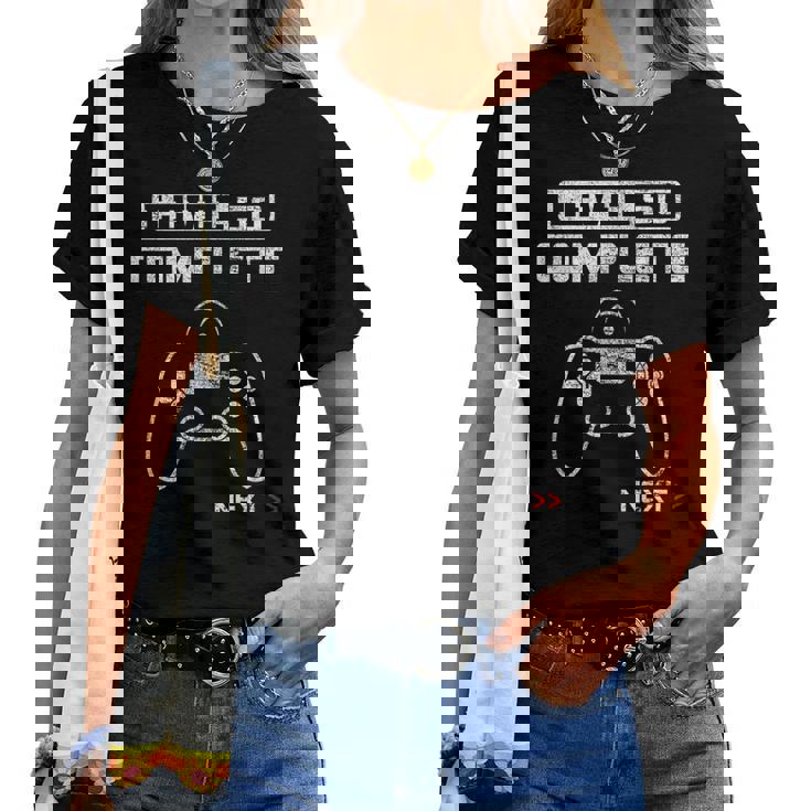 50歳の誕生日プレゼント Level 50 Complete 贈り物 父 母 男性用、女性用 レディースTシャツ