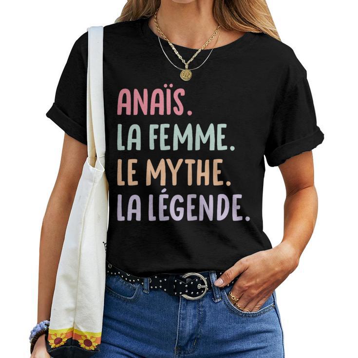 Copine Humour Cadeau Personnalisé Prénom Anaïs T-shirt femme