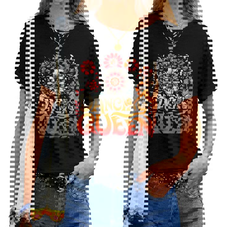 Dancing A Queen ダンシングヴィンテージ 70年代 80年代 ダンスパーティー用 レディースTシャツ