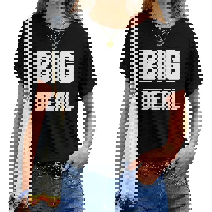 Drôle Ego Renfort Big Deal Hommes S Cadeau T-shirt femme