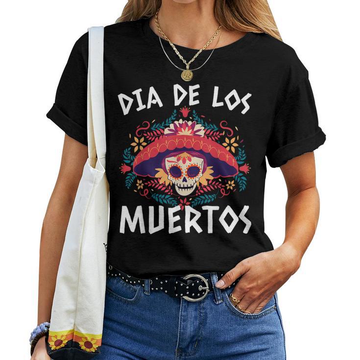 Erwachsen Herr Dame Kind Girl Dia De Los Muertos Mexiko Tod T-shirt femme