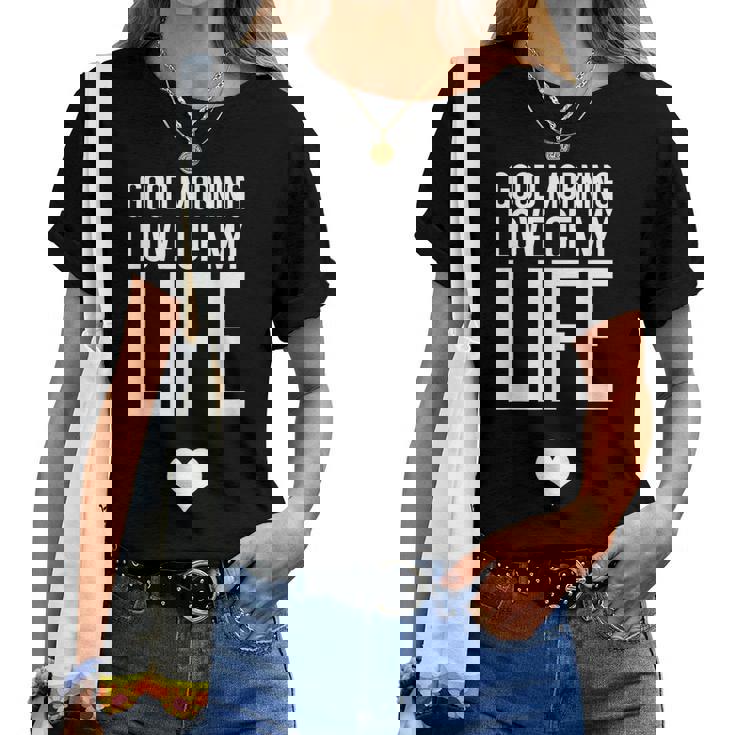 I Love You Presente Es Hombres Compromiso Aniversario Camiseta de mujer